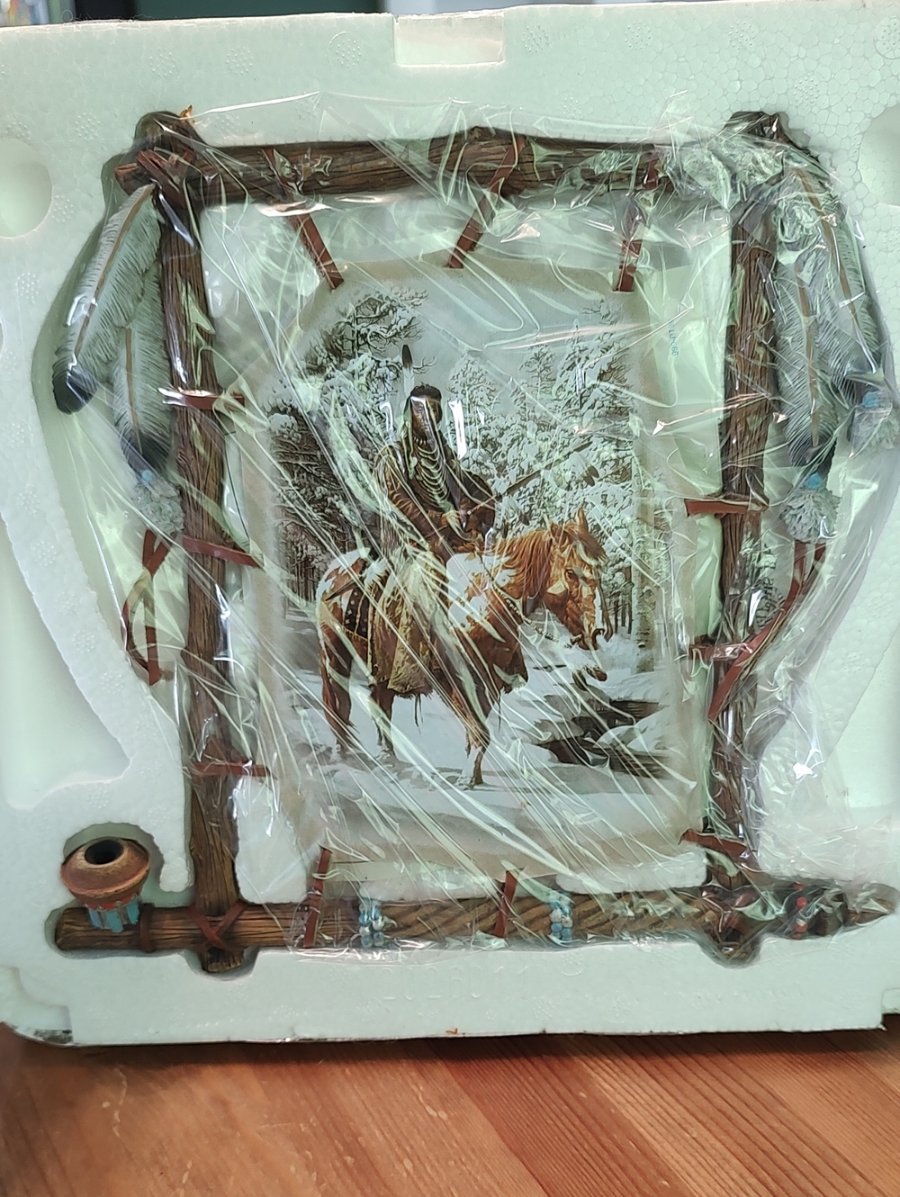 Rustic Western Native Rider Wall Art